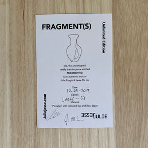 Vases - Fragment(s) Large - Edition 33