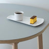 Plate - cone - white L