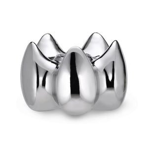 SML candle holder - silver