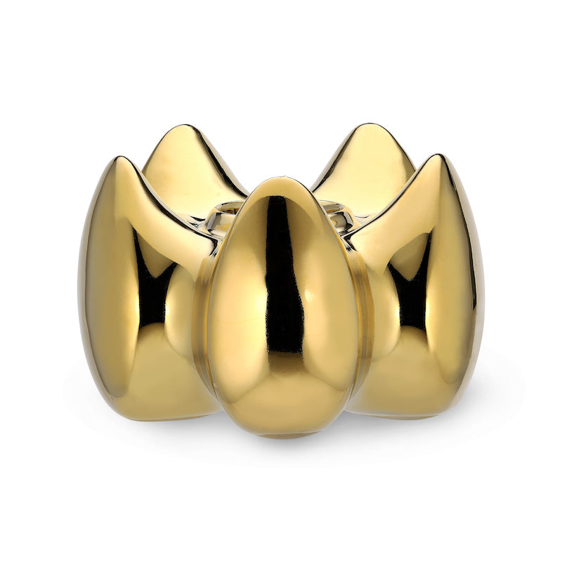 SML candle holder - gold