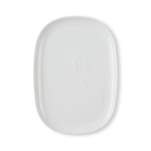 Snow dinner large plate