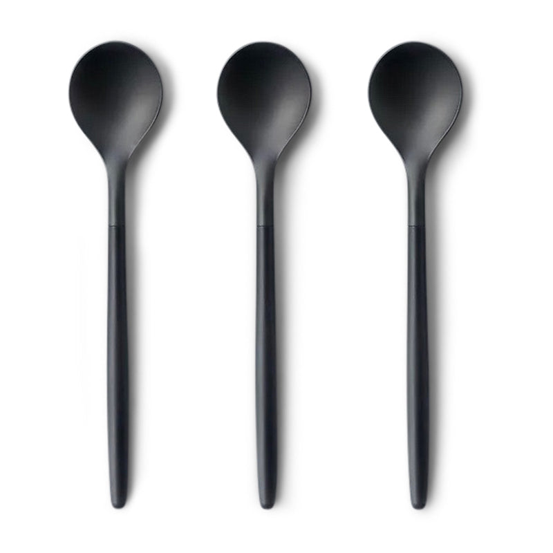 SUMU coffee spoon set of 3 - black – JAHOKO