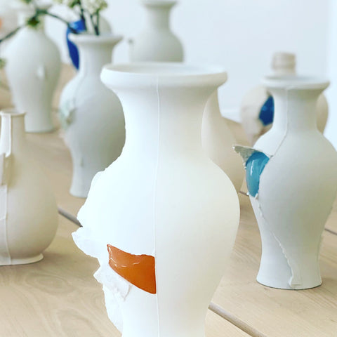 Vases - Fragment(s) Bottle Series - high (10-B-1)