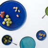 Hasu stacking bowl w. lid - azure blue M