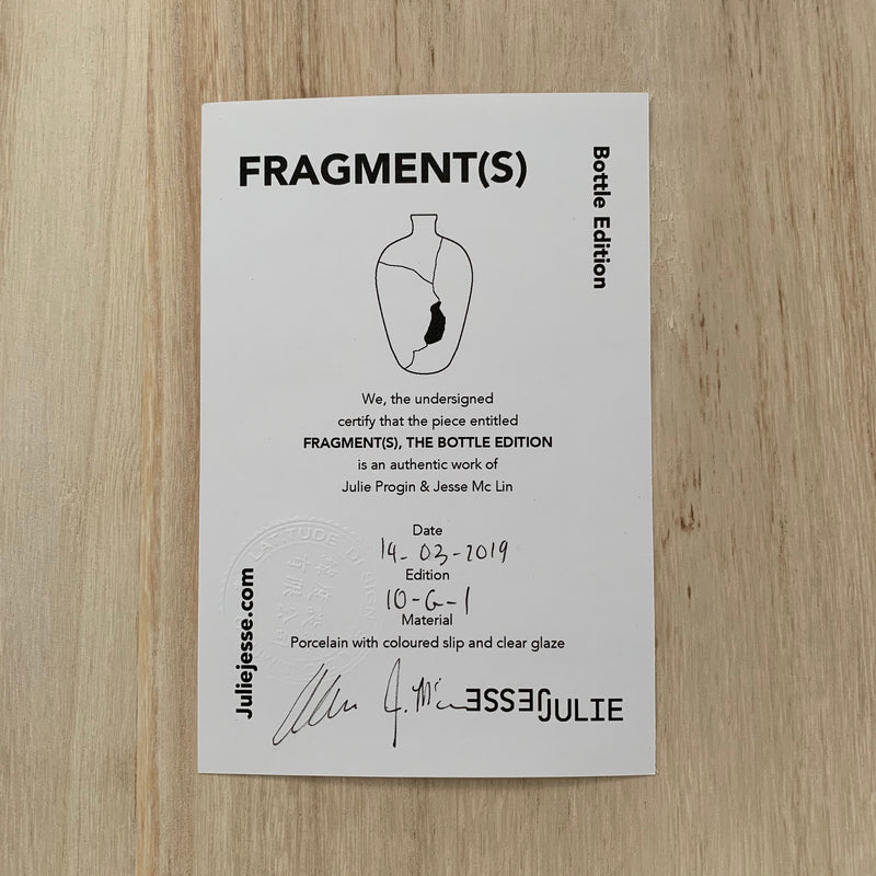 Vases - Fragment(s) Bottle Series - high (10-G-1)