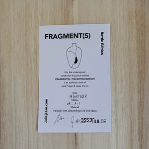 Vases - Fragment(s) Bottle Series - low (09-A-1)