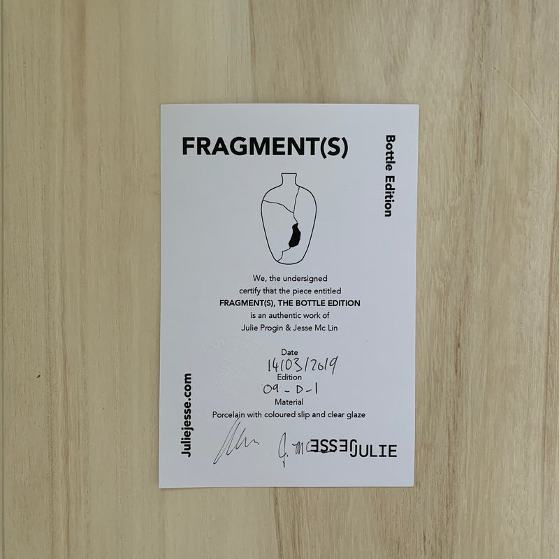 Vases - Fragment(s) Bottle Series - low (09-D-1)