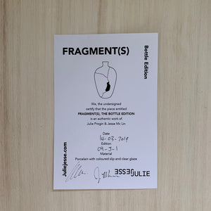 Vases - Fragment(s) Bottle Series - low (09-J-1)