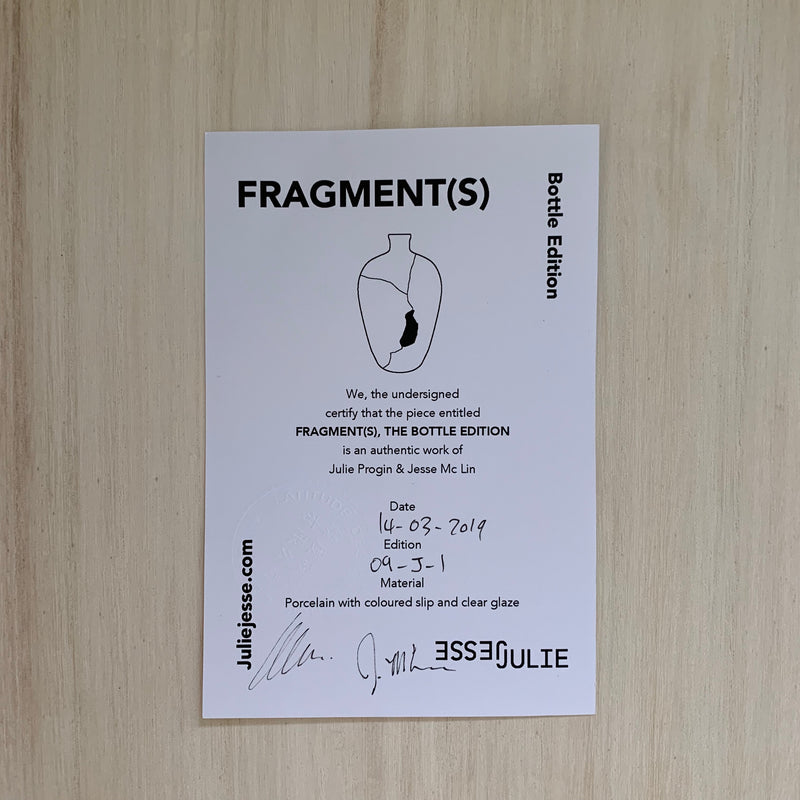 Vases - Fragment(s) Bottle Series - low (09-J-1)