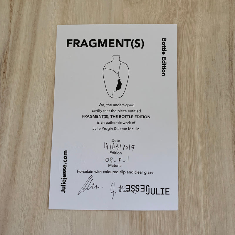 Vases - Fragment(s) Bottle Series - low (09-F-1)