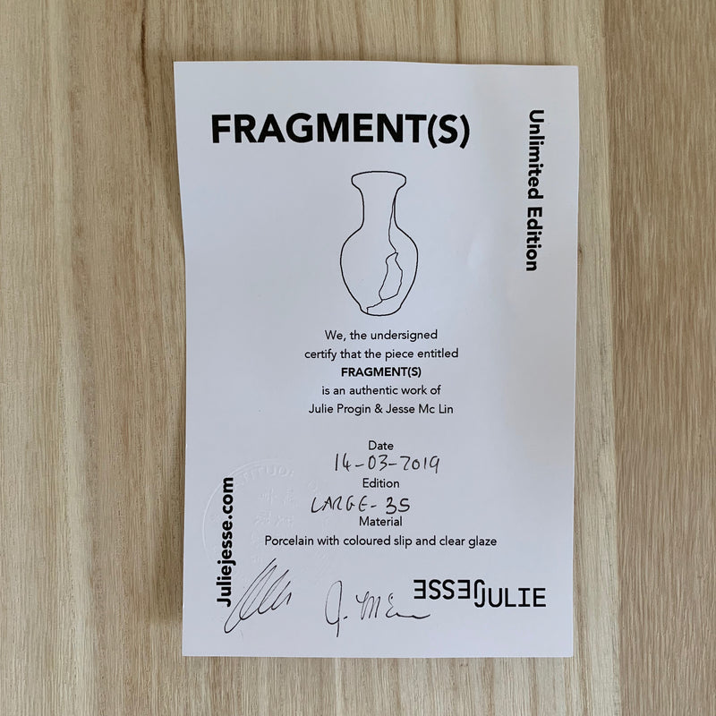Vases - Fragment(s) Large - Edition 35