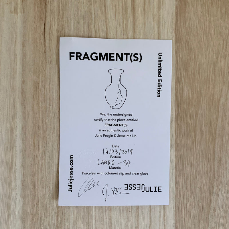 Vases - Fragment(s) Large - Edition 34