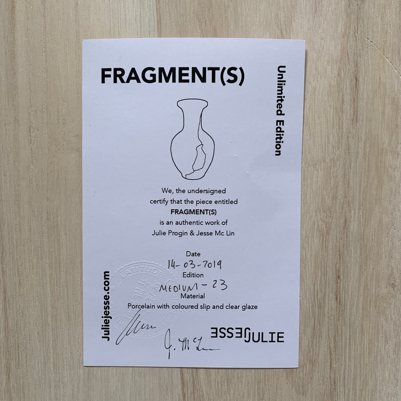 Vases - Fragment(s) Medium - Edition 23