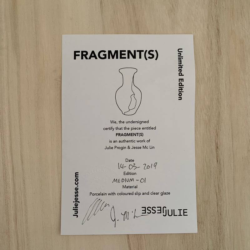 Vases - Fragment(s) Medium - Edition 01
