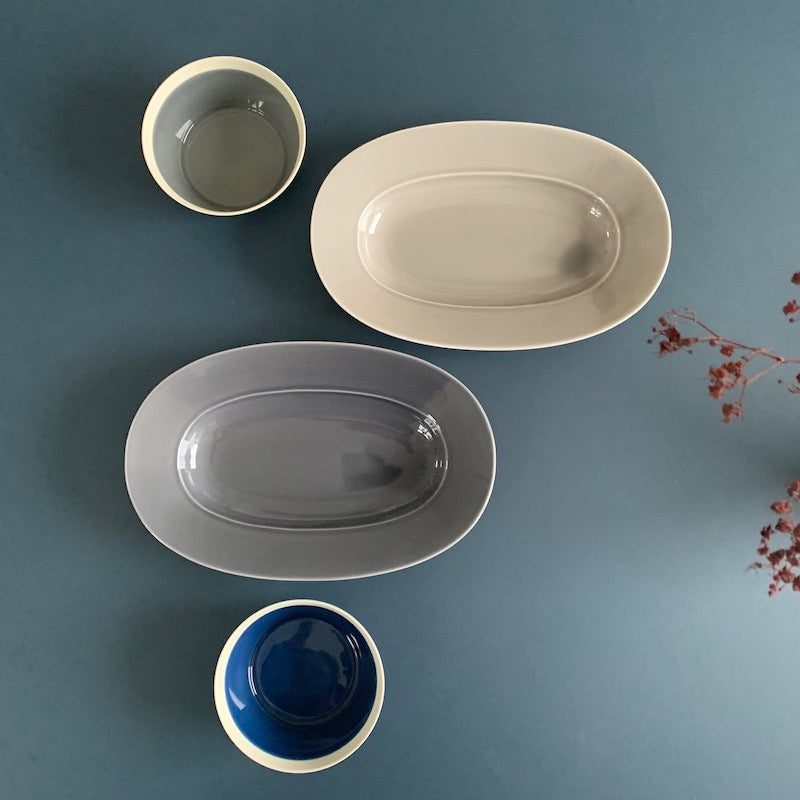 Dishes - bowl gray