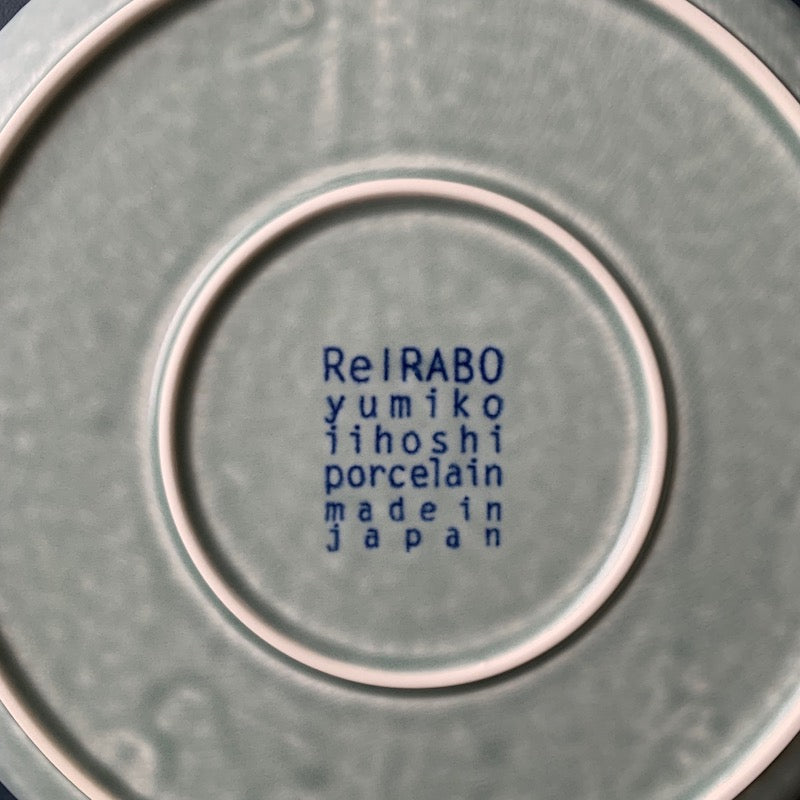 ReIRABO oval plate - winther night gray