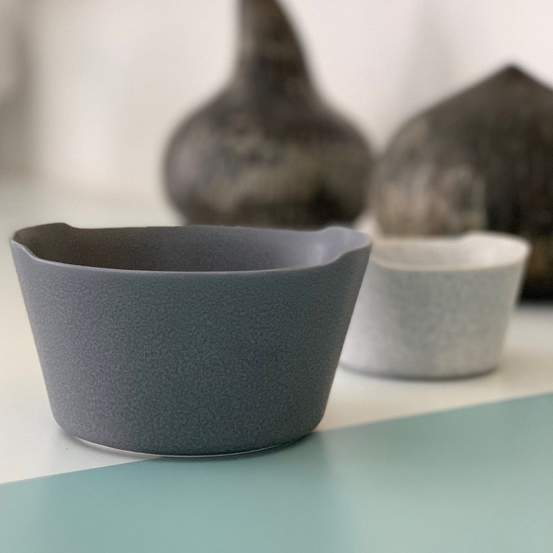 Unjour bowl - rainy gray