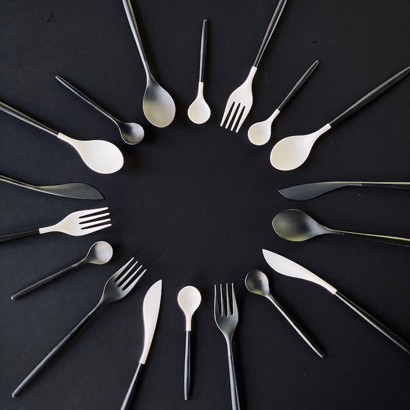 SUMU soup spoon - black