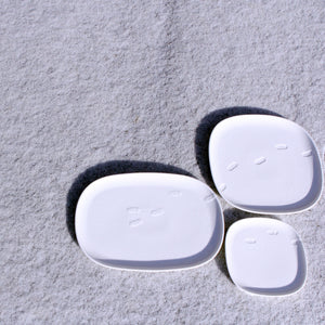 Snow dinner large plate