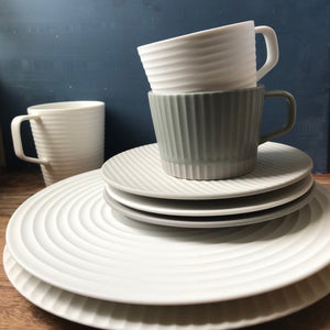 Cekitay Line small plate - white sand (S)