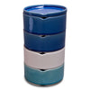 Hasu stacking bowl w. lid - deep blue M